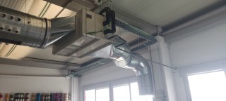 Conductos Daitsu 35KW Nave Textil