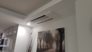 Split Techo empotrado decorativo Mitsubishi 1 Via