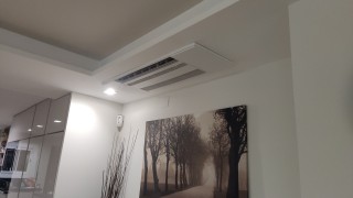 Split Techo empotrado decorativo Mitsubishi 1 Via